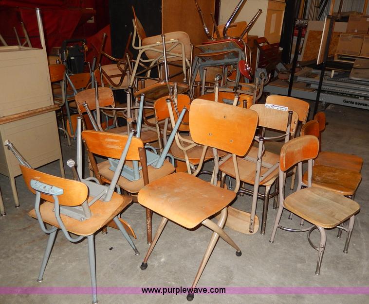 image for item AA9708 Approximately 40 student chairs