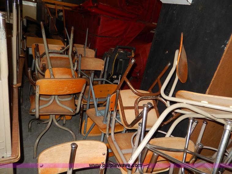 image for item AA9708 Approximately 40 student chairs