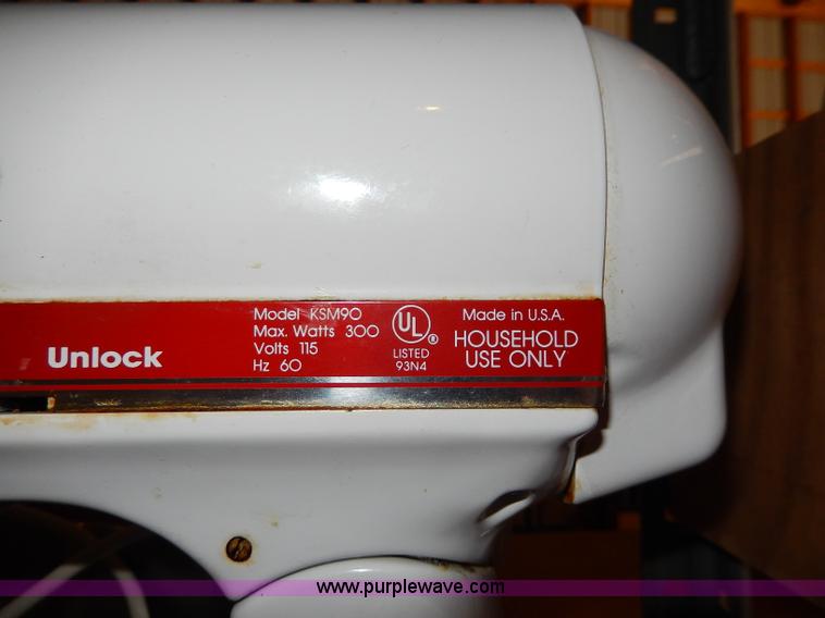 image for item AA9718 (3) Kitchen Aid mixers