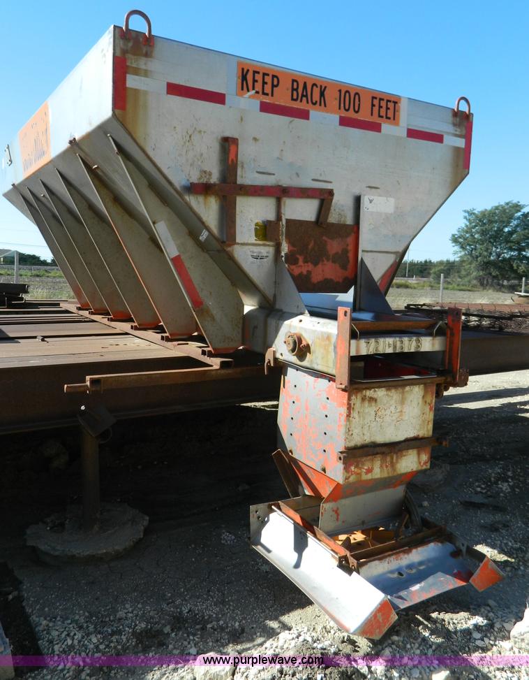 image for item AD9521 Swenson 9 cu. yd. stainless steel spreader
