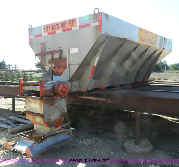 image for item AD9521 Swenson 9 cu. yd. stainless steel spreader