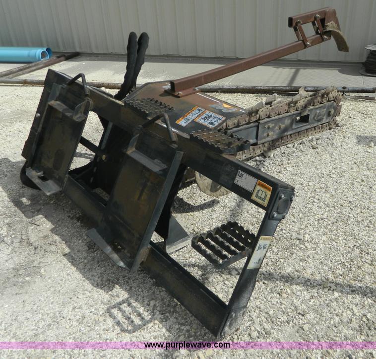 image for item AD9946 Caterpillar T9 skid steer trencher
