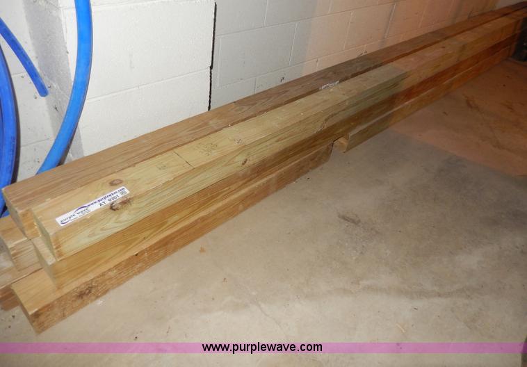 image for item AT9301 (8) 4" x 4" timbers