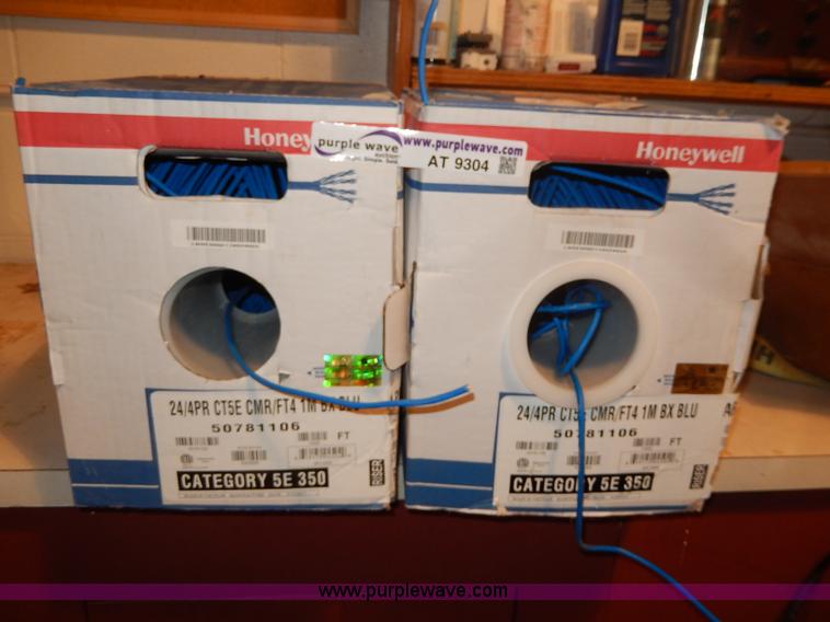 image for item AT9304 (2) Honeywell computer wire boxes