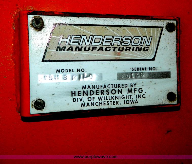 image for item AZ9165 Henderson FSH8M11-D spreader