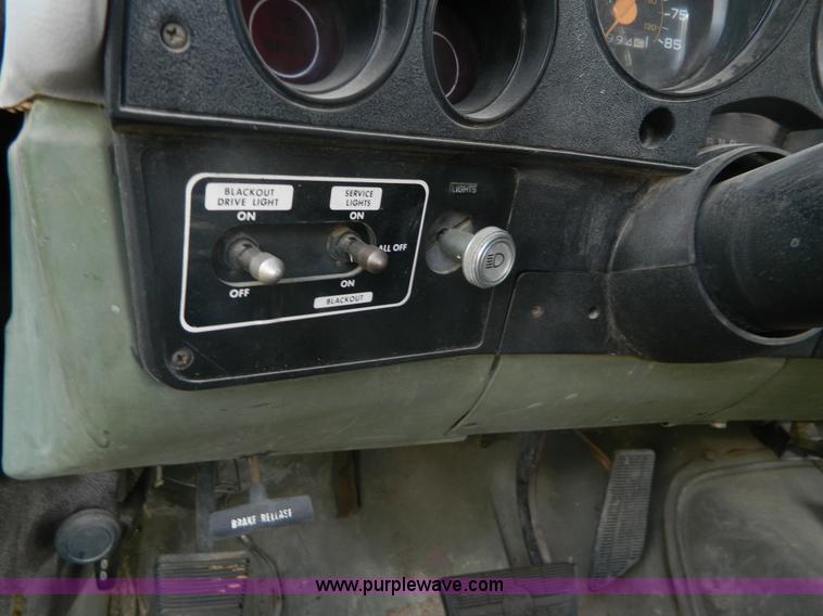 image for item AZ9170 1985 Chevrolet D10 Military Blazer SUV