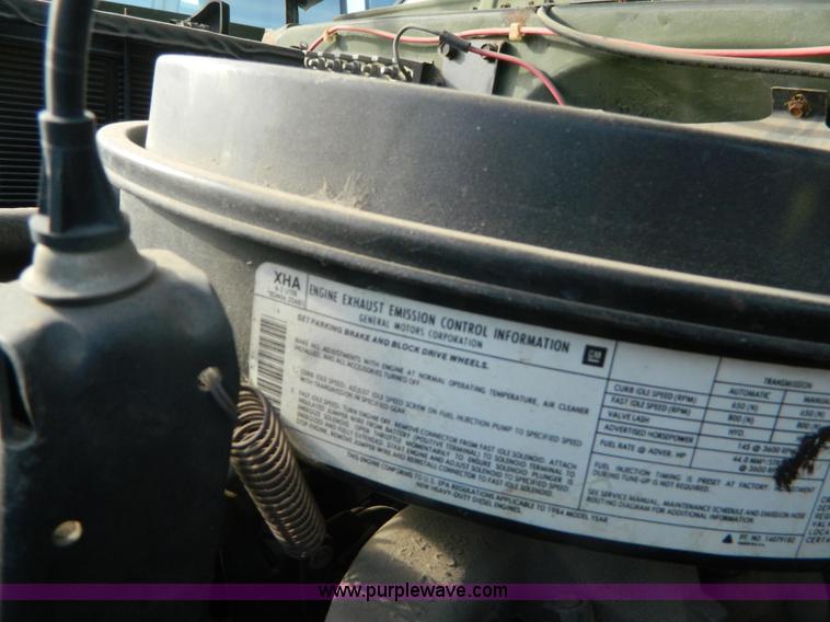 image for item AZ9170 1985 Chevrolet D10 Military Blazer SUV