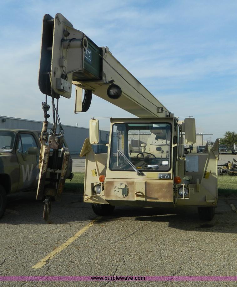 image for item AZ9171 U.S. Surplus LRT-10 wheel mounted crane