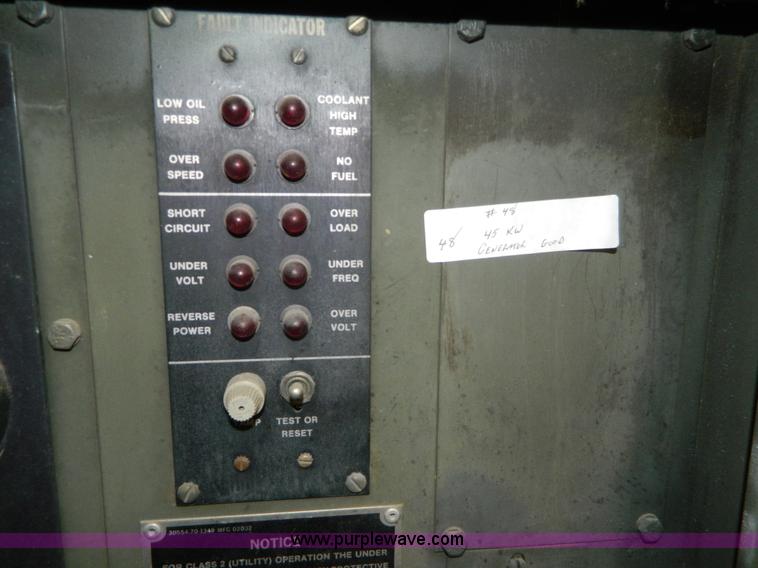 image for item AZ9183 U.S. Army Surplus portable generator