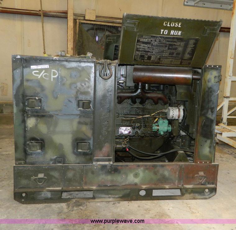 image for item AZ9184 U.S. Army Surplus portable generator