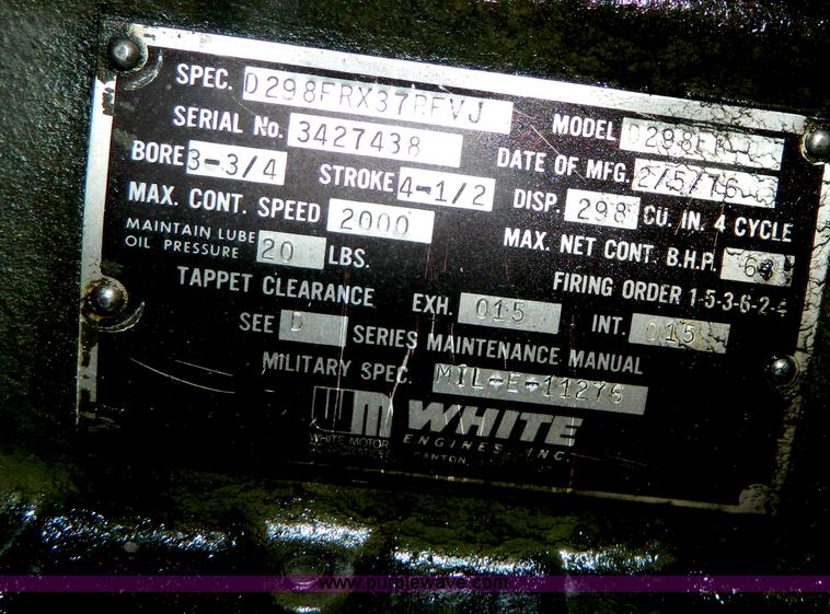 image for item AZ9184 U.S. Army Surplus portable generator