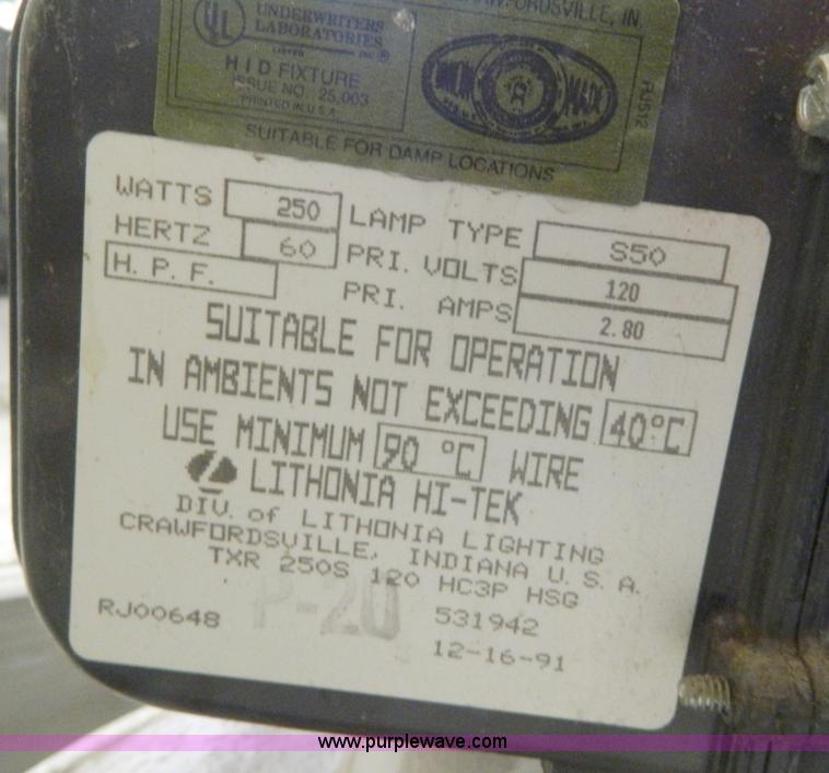 image for item AZ9193 (13) Lithonia S50 lights