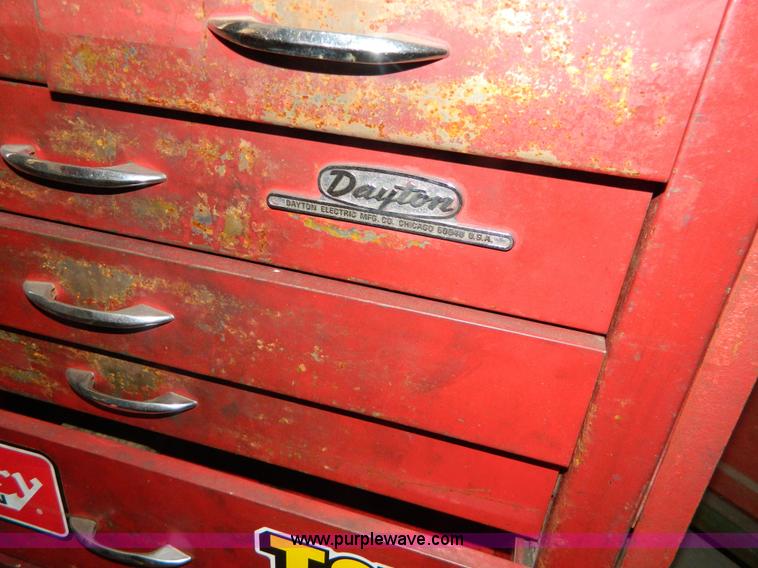 image for item AZ9200 Dayton nine drawer bottom box tool cabinet