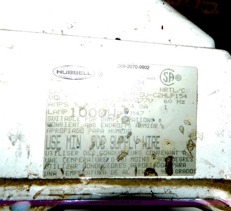 image for item AZ9213 (6) Hubbell lights