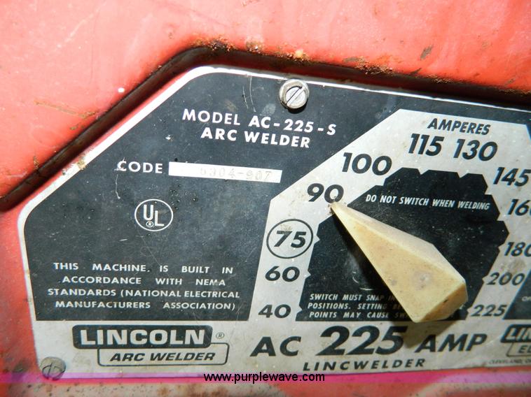 image for item AZ9220 Lincoln arc welder