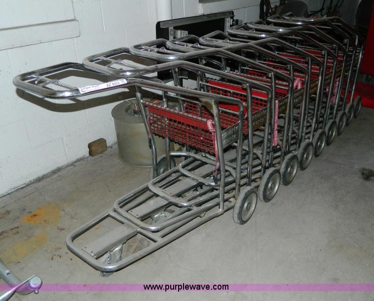 image for item AZ9223 (9) rolling luggage carts