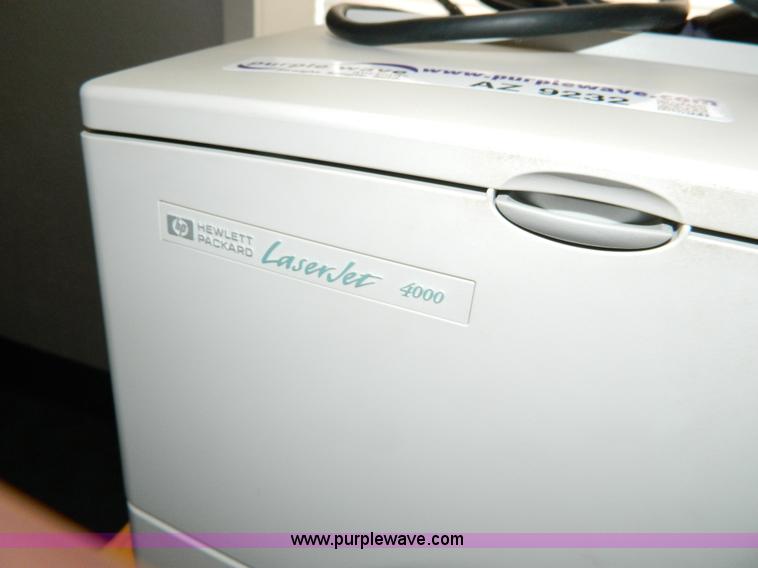 image for item AZ9232 HP LaserJet 4000 printer