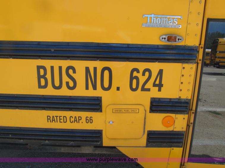 image for item D7457 1998 International 3800 Thomas school bus