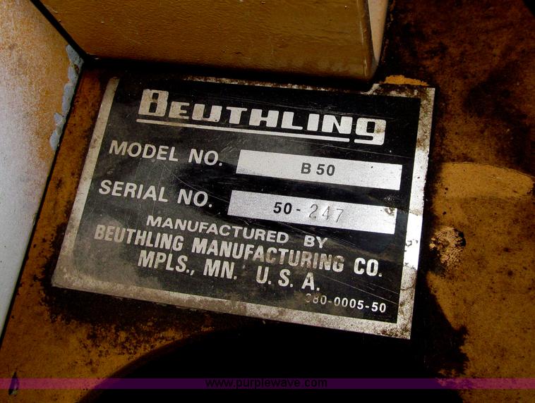 image for item E4535 Beuthling B50 tandem roller