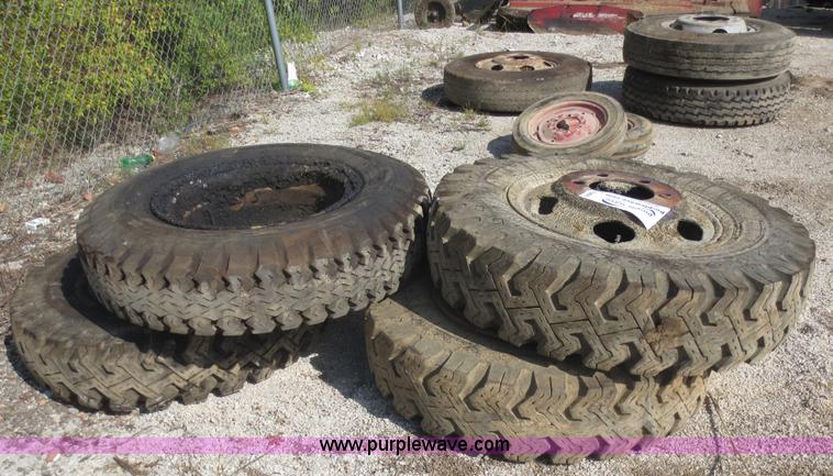 image for item F6683 Assorted tires and wheels