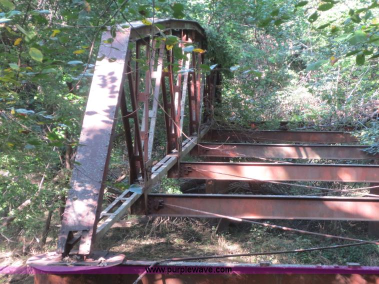 image for item F6684 Steel truss bridge