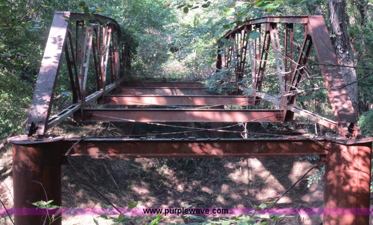 image for item F6684 Steel truss bridge