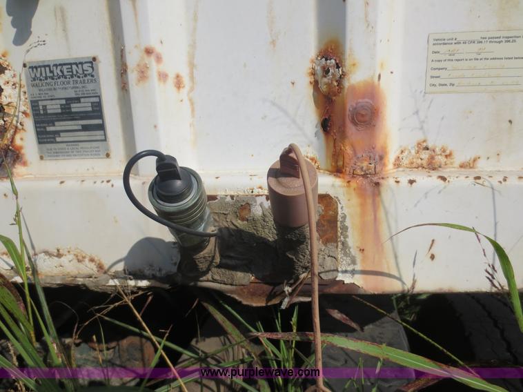 image for item F6685 1994 Wilkens 44' walking floor trailer