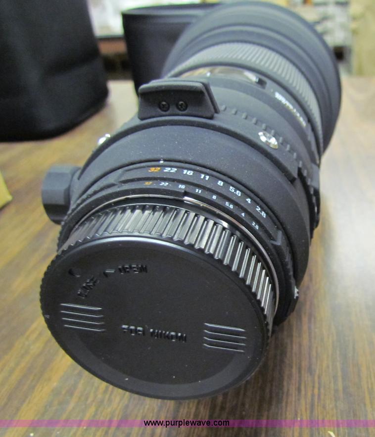 image for item G4213 Sigma F2.8 AP0 DG camera lense
