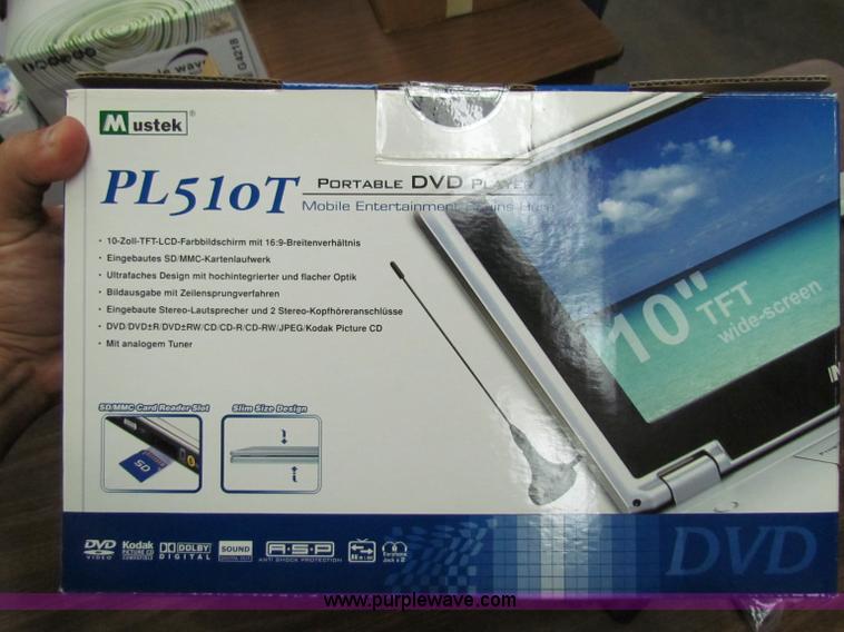 image for item G4219 Mustek PL510T portable DVD player