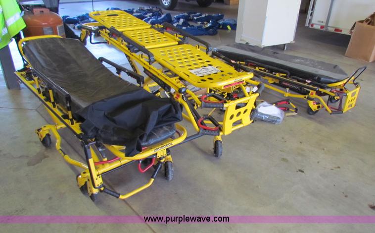 image for item G4250 (3) Stryker rugged MX-Pro cots