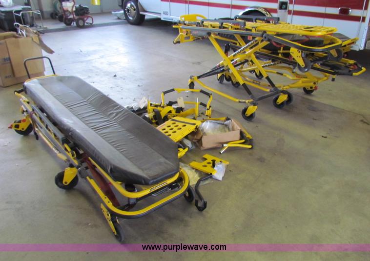 image for item G4250 (3) Stryker rugged MX-Pro cots