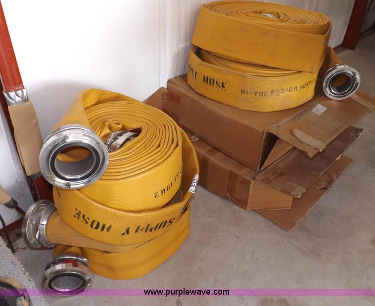 image for item I7501 (7) 5" x 50' rolls angus fire hose