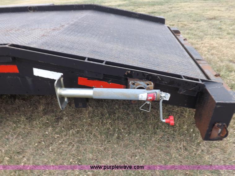 image for item I7543 1998 shop built tandem axle trailer