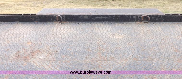 image for item I7543 1998 shop built tandem axle trailer