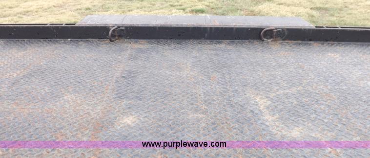 image for item I7543 1998 shop built tandem axle trailer