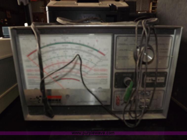 image for item I8357 Assorted science, audio visual, electrical testing equipment