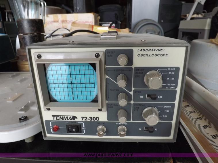 image for item I8357 Assorted science, audio visual, electrical testing equipment