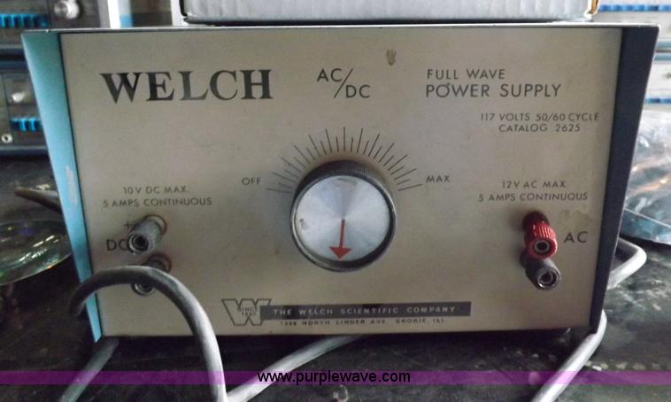 image for item I8357 Assorted science, audio visual, electrical testing equipment