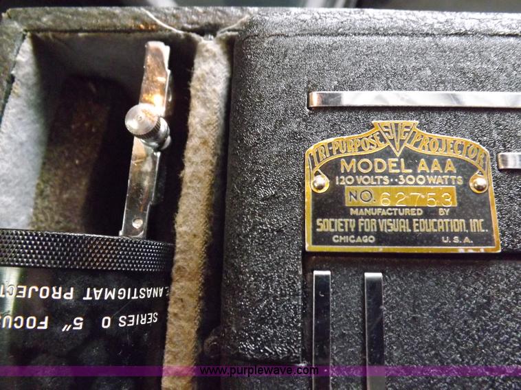 image for item I8357 Assorted science, audio visual, electrical testing equipment