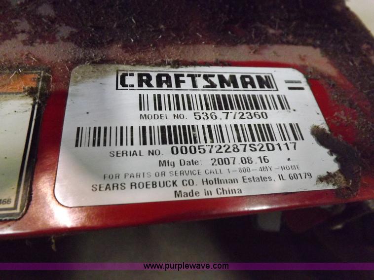 image for item I8359 Craftsman lawn edger