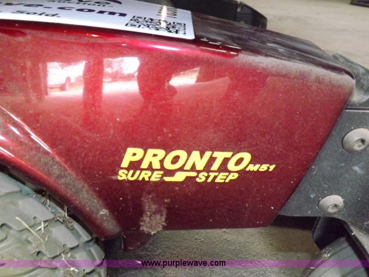 image for item I8360 Invacare motorized wheelchair