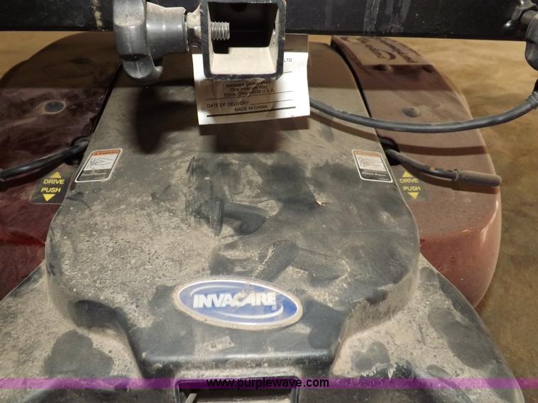 image for item I8360 Invacare motorized wheelchair