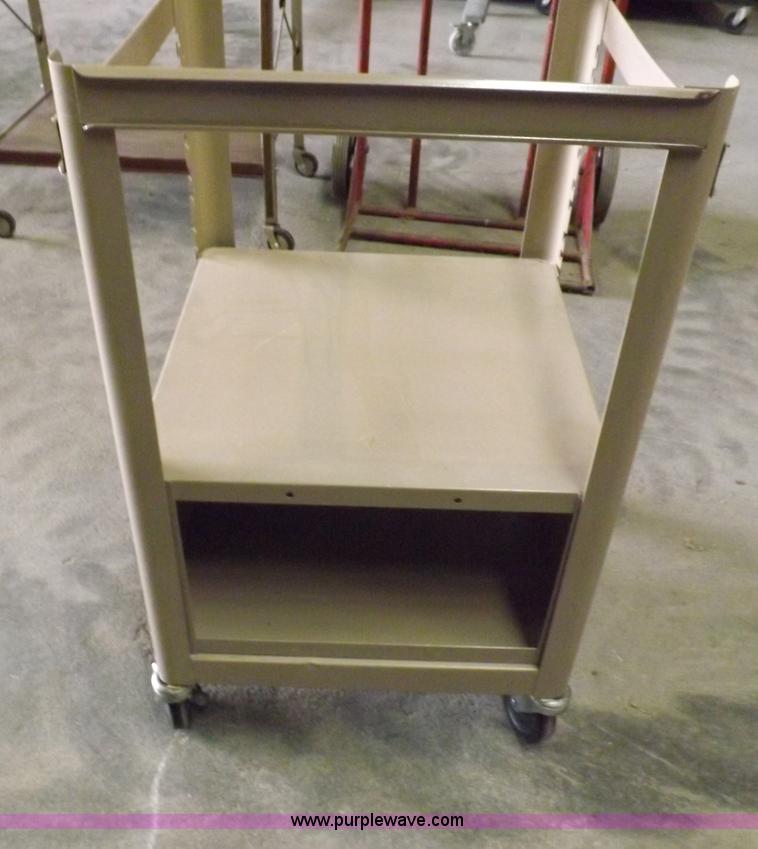 image for item I8361 Assorted office carts and dollies