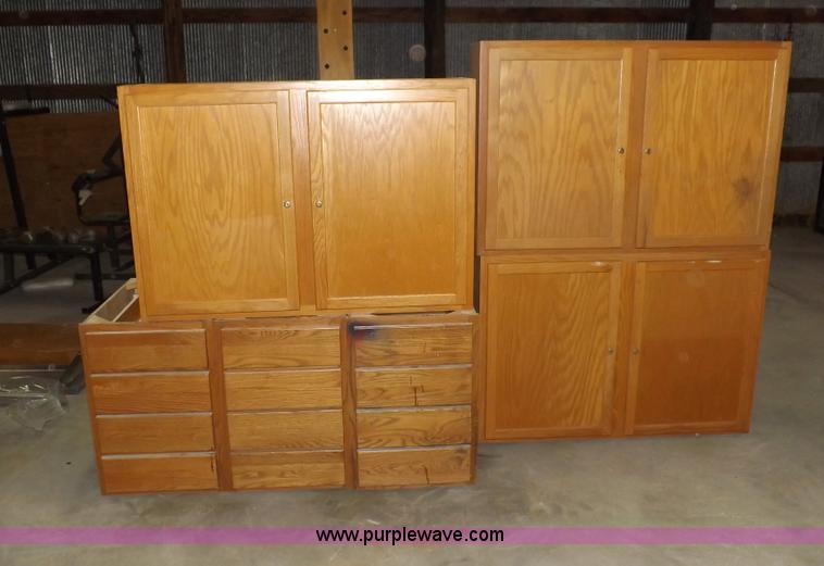 image for item I8366 (8) piece assorted cabinetry