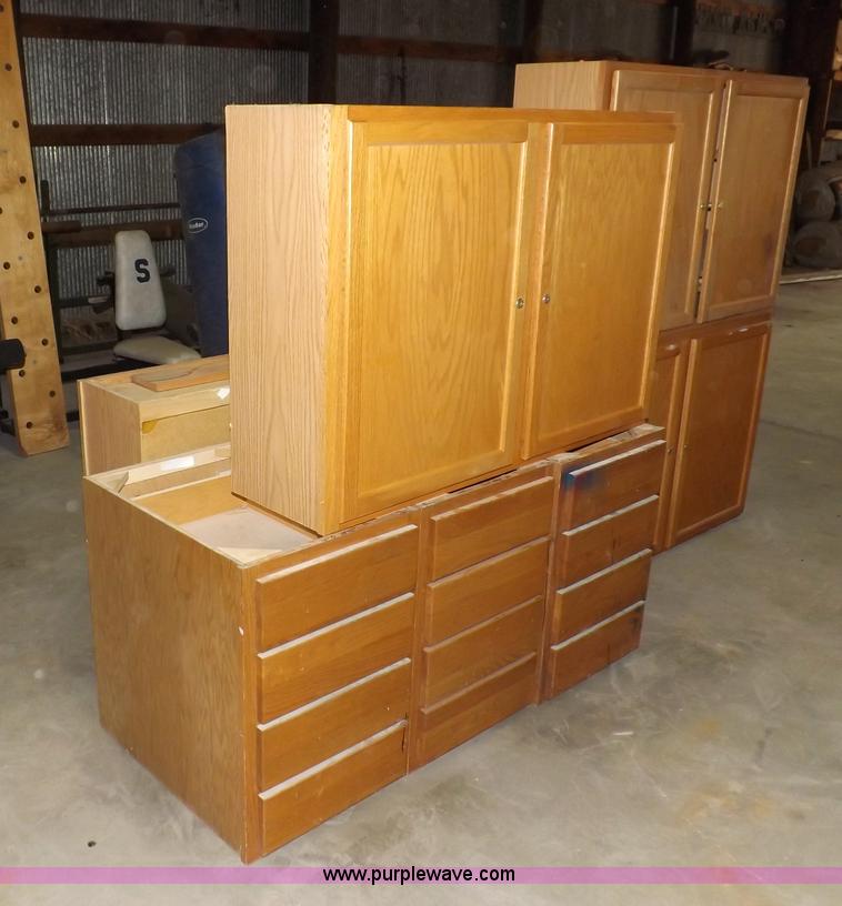 image for item I8366 (8) piece assorted cabinetry