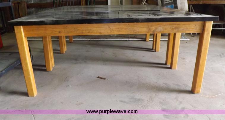 image for item I8373 (3) oak and laminate tables