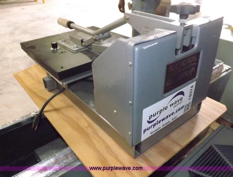 image for item I8374 National GM4000 screen printing equipment