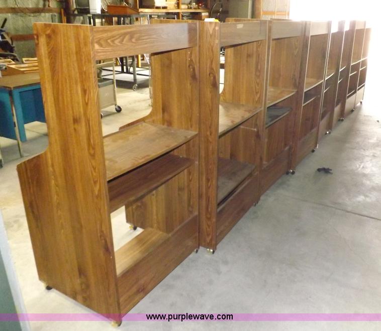 image for item I8376 (8) wood look computer work stations