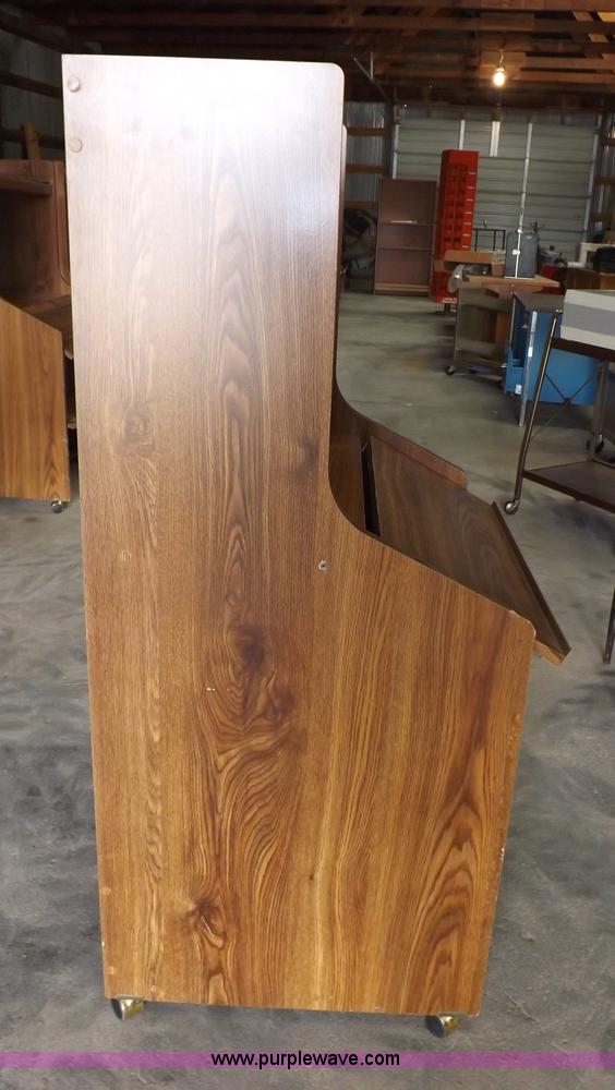 image for item I8376 (8) wood look computer work stations