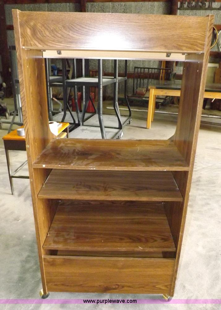 image for item I8376 (8) wood look computer work stations